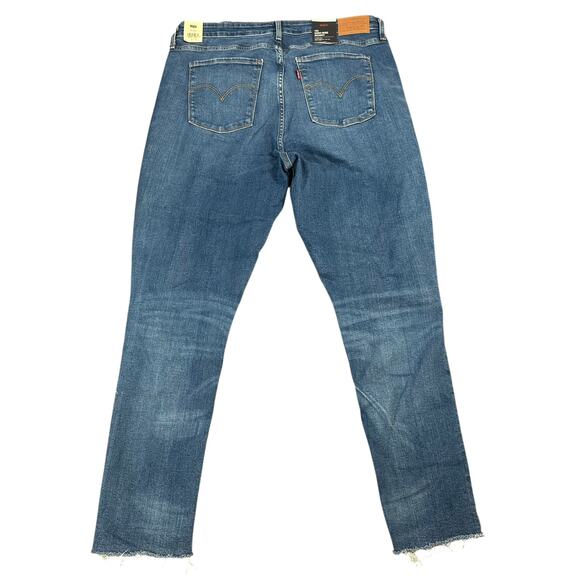 Levi's Women's 721 High Rise Distressed Skinny Jeans Size 34x30 - Picture 2 of 7